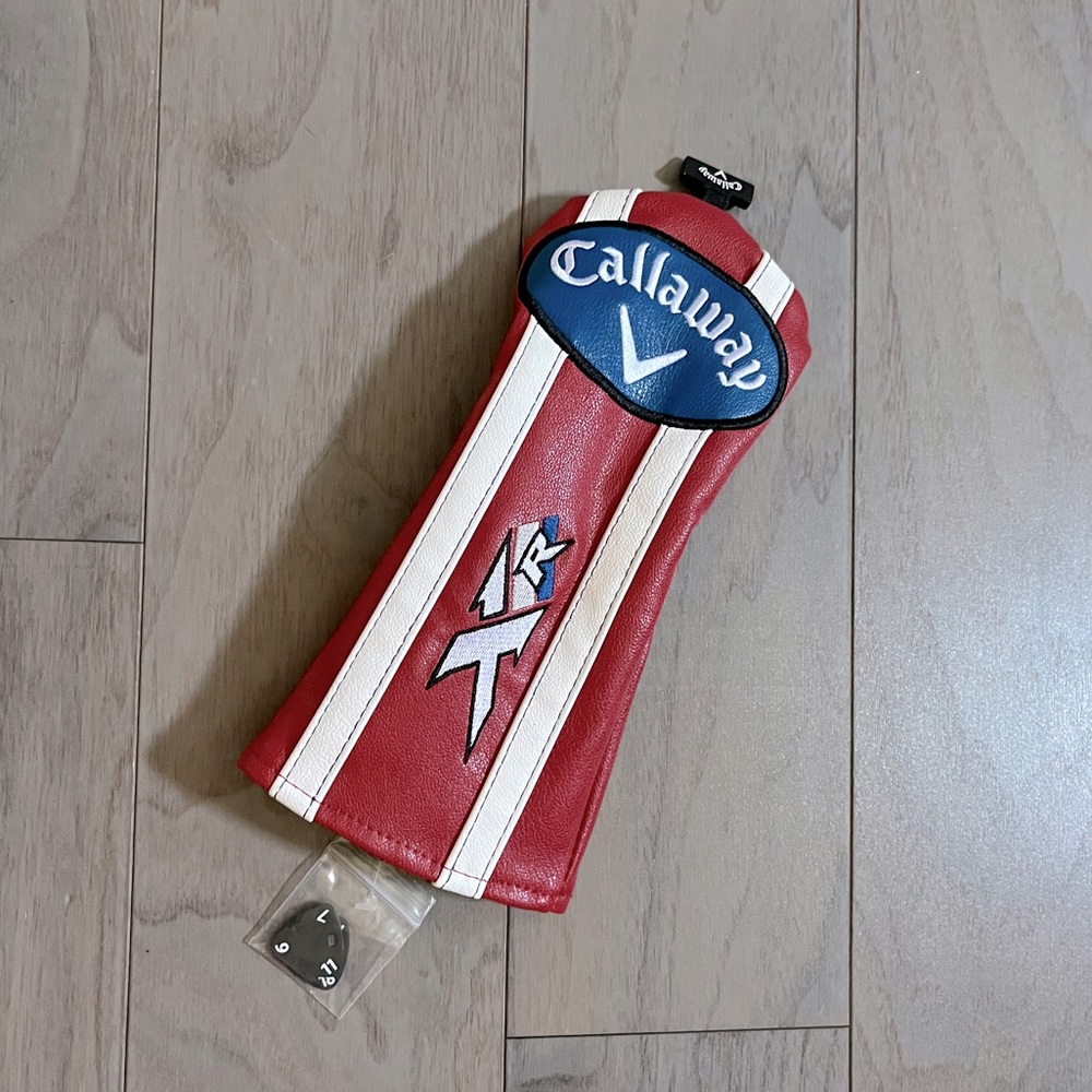 Red and blue Callaway fairwood Wood head cover.